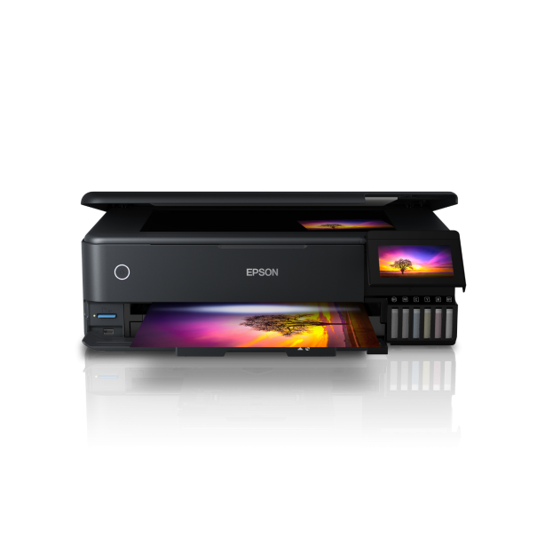 מדפסת פוטו משולבת EPSON ECOTANK L8180