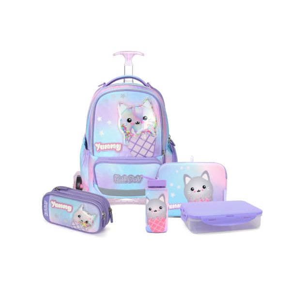סט המארז המושלם X-FIX לילך Schoolbag Ice Cream