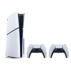 קונסולה SLIM כונן + 2 בקרים PS5