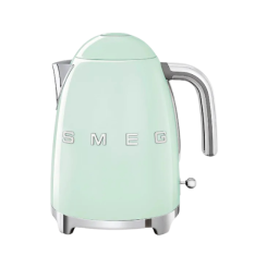 KLF03PGEU ירוק פסטל SMEG קומקום נירוסטה 1.7 ליטר