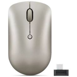 LENOVO 540 USB-C COMPACT עכבר אלחוטי דונגל אפורנ בהיר
