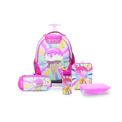 סט המארז המושלם קורל/לבן Schoolbag Ice Cream