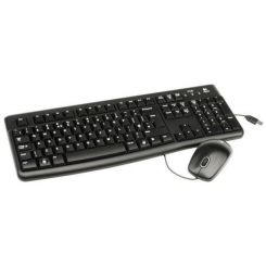סט מקלדת ועכבר חוטי Logitech MK-120
