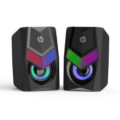 רמקול 2.0 עם תאורת HP LED