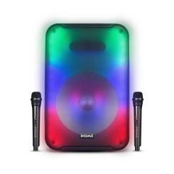 בידורית "P.M.P.O 2000W 12 + מיקרופונים אלחוטיים DOME