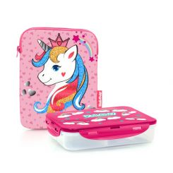 תיק אוכל Unicorn Pastel