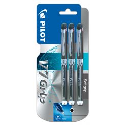 עט רולר שחור PILOT GRIP V7 חב-3