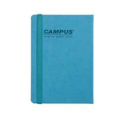 מחברת כריכה קשה גומיה חלק A4 CAMPUS