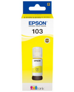 בקבוק דיו EPSON 103 L5190/L3110/3150 צהוב