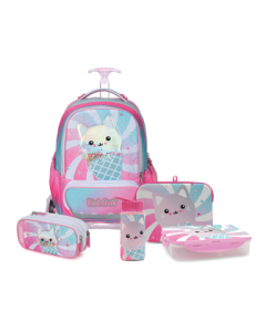 ורוד T.Schoolbag Ice Cream סט המארז המושלם